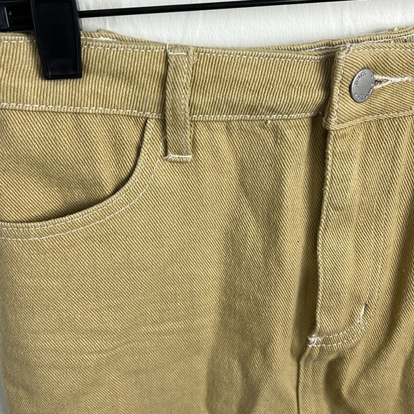 Emory Park Khaki Denim Skirt - Picture 2 of 4